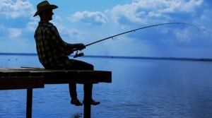 molinete de pesca Caiaque