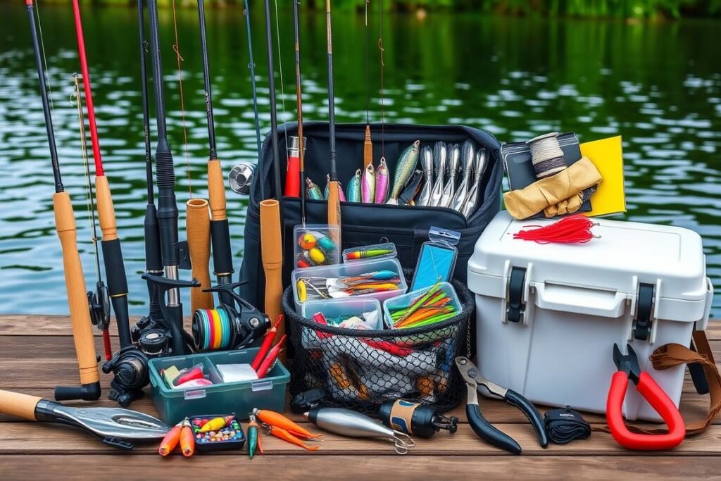 Equipamentos de pesca essenciais