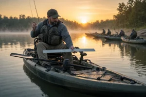 como se preparar para primeiro torneio pesca Caiaque